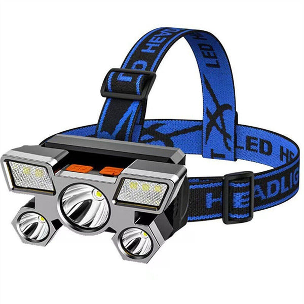 LED Head Light Torch USB Rechargeable Headlamp Flashlight Camping Fishing Lamp