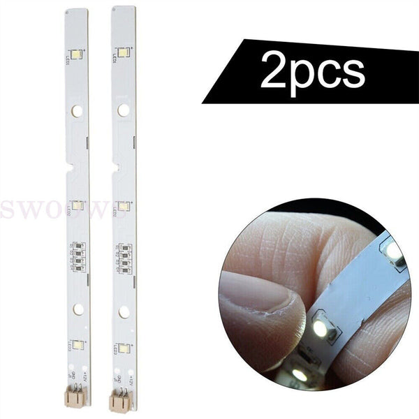 2pcs Durable and Compatible LED Light Strips for Hisense/Rongsheng Refrigerator