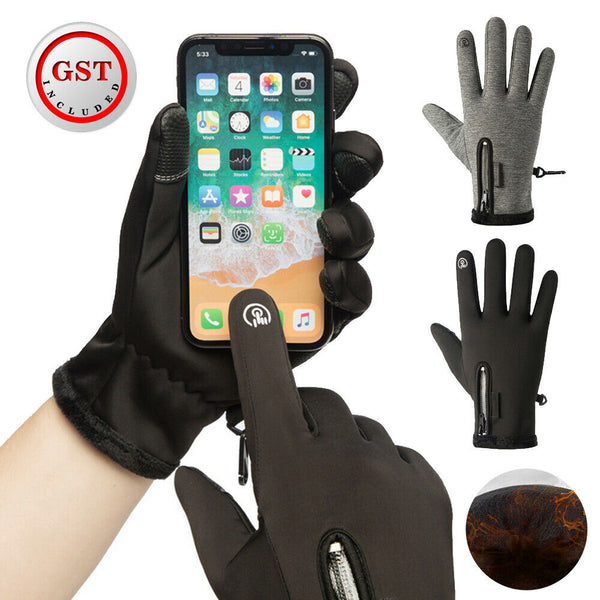 Winter Gloves Waterproof Thermal Touch Screen Thermal Windproof Warm