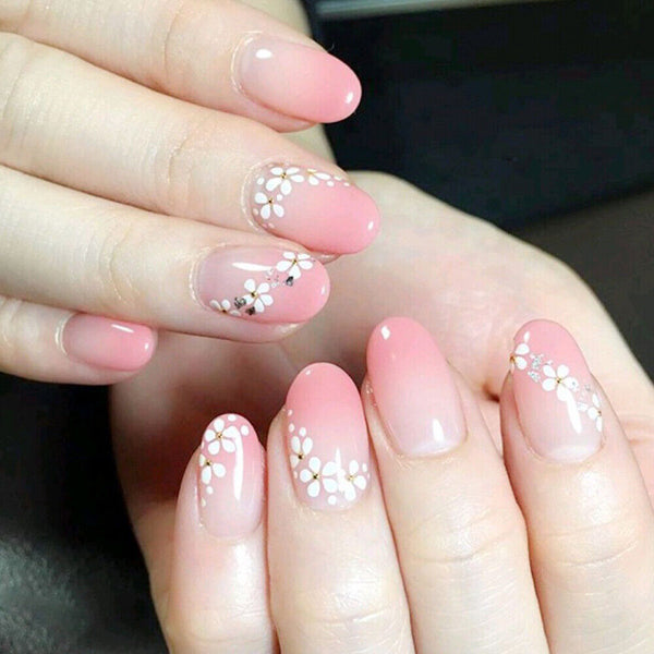 50-200Sheet Flower Decal Transfer Manicure 3D Nail DIY Sticker Tips Decoration