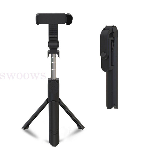 Selfie Stick Rotating Tripod Holder Stand With Bluetooth Remote For Mobile Phone