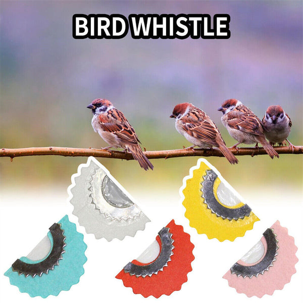 5PCS Bird Whistle Warbler Caller Tongue Tweeting Noisemaker Toys Tricks Gag