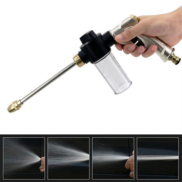 High Pressure Car Wash Foam Gun Water Soap Sprayer Jet Lance Cleaning Tool-Kits