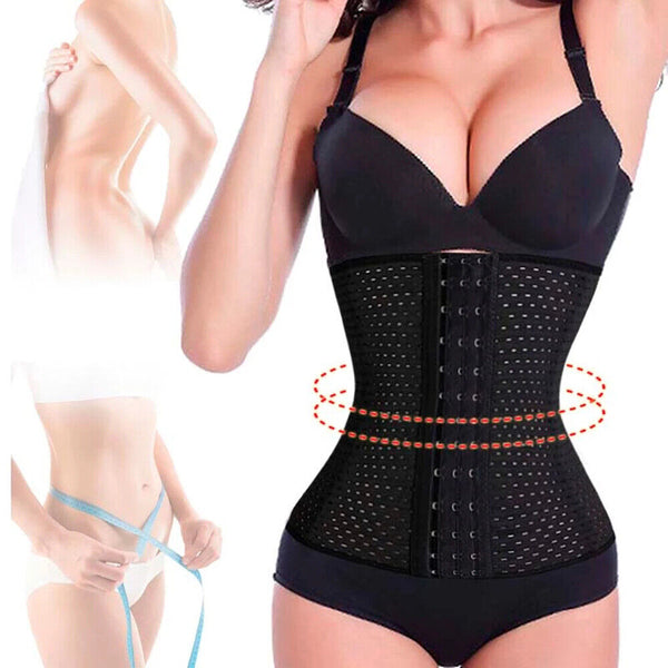 Women Underbust Corset Waist Trainer Body Control Cincher Girdle Slimming Shaper