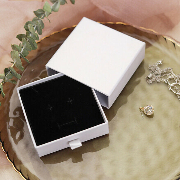 1-10PCS Jewellery Gift Boxes Necklace Ring Bracelet Bangle Earring Cardboard Box