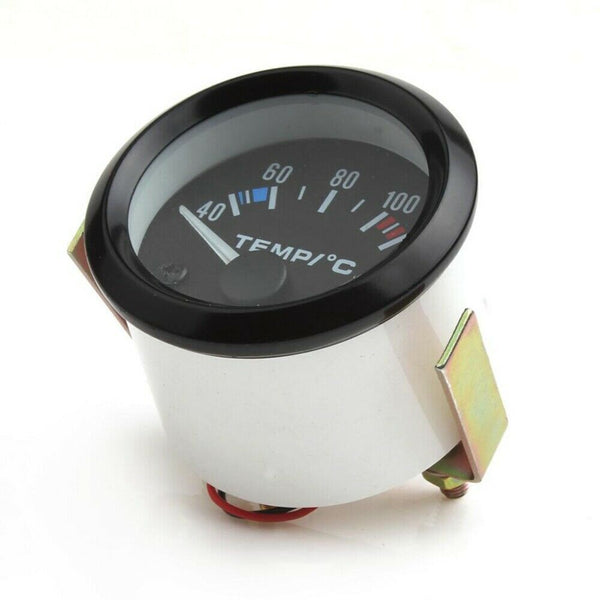 Universal 2'' 52mm Auto Car Water Temperature Temp Gauge Pointer Meter 40-120℃