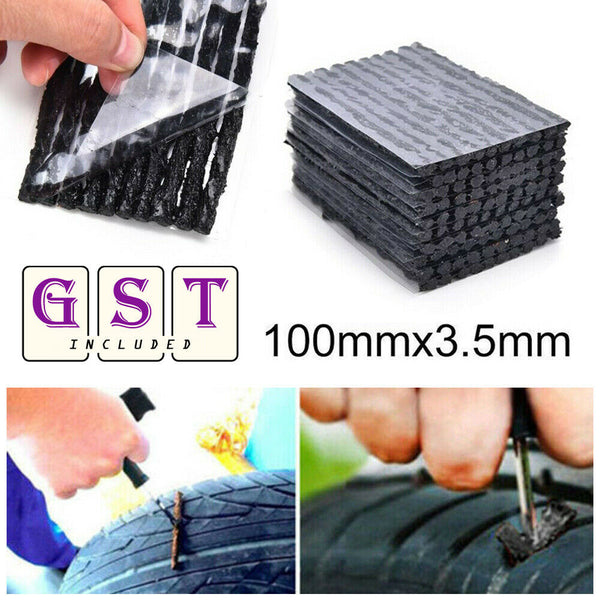 50PC Tyre Repair Plugs Car Tire Puncture Recovery Tyre Tubeless Seal Plugs Strip