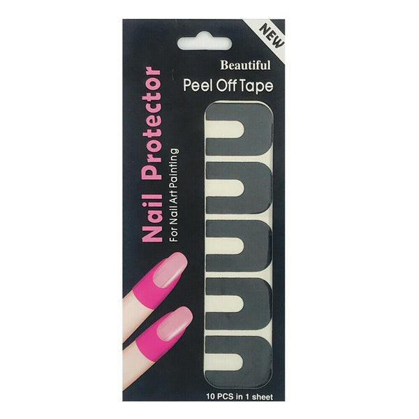 Peel off tape Nail Protector Polish Liquid Latex Nail Art Tool Sticker Adhesive