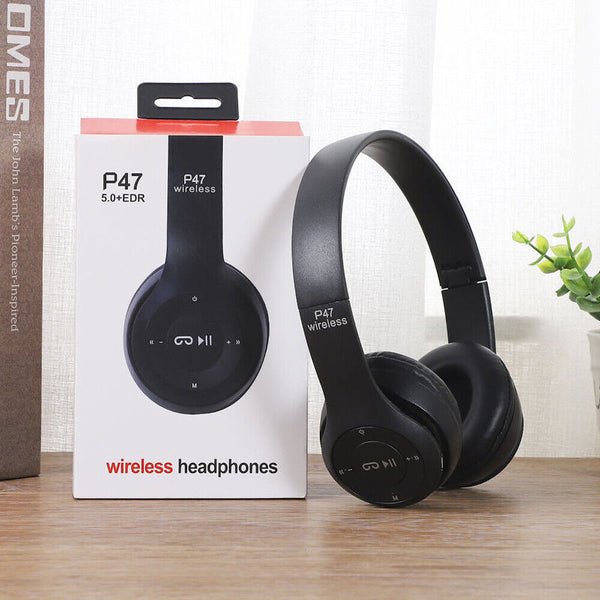 Wireless Noise Cancelling Headphones Bluetooth 5.0 earphone headset with Mic AU