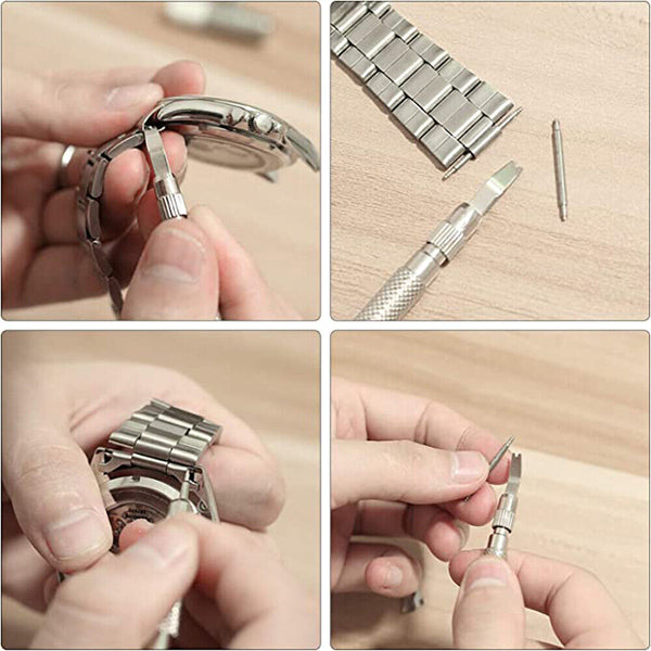 SPRING BAR PINS WATCHMAKERS TOOL Link Remover For Wrist Watch Band Strap Repair