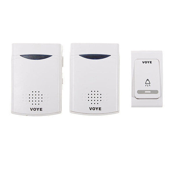 Wireless Door Bell Doorbell Set Digital Remote Control 2 Receivers 38 Chimes AU