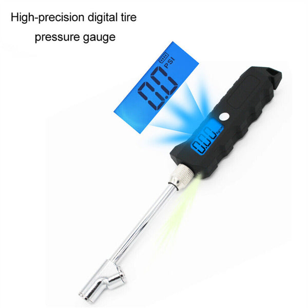 Tire Pressure Guage Digital Car Bike Truck Auto Air PSI Meter Tester Tyre Gauge