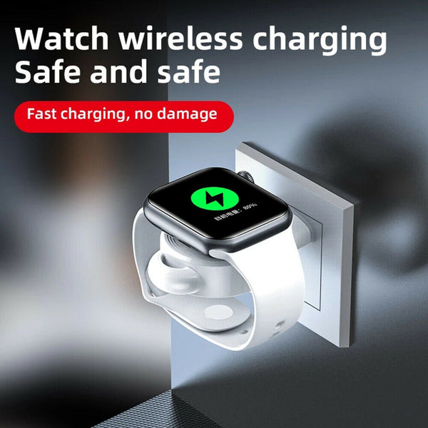 Magnetic For iWatch USB Wireless Charger For Apple Watch Series SE 7 6 5 4 3 2 1