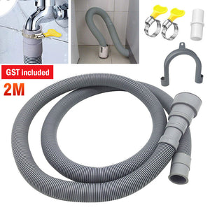 Universal Washing Machine Dishwasher Drain Hose Extension Pipe For Replacement