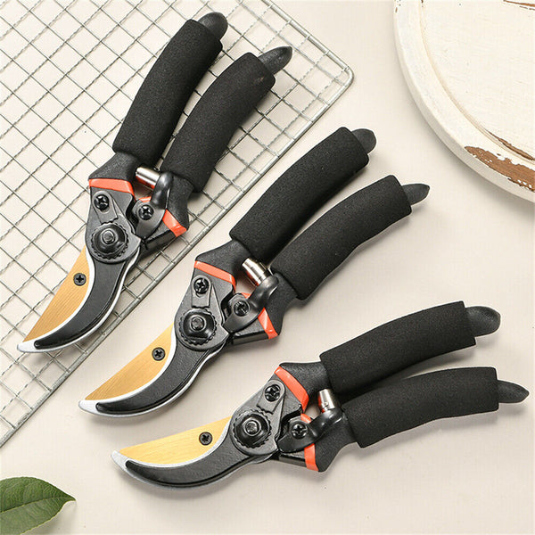 Gardening Shears Secateurs Snips Pruning Cutting Shears Japanese Steel Blade