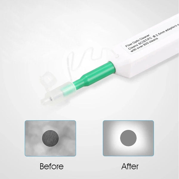 2.5mm Optic for One-Click Cleaner Pen Tool Adapter Connector AZ Fiber SC ST FC