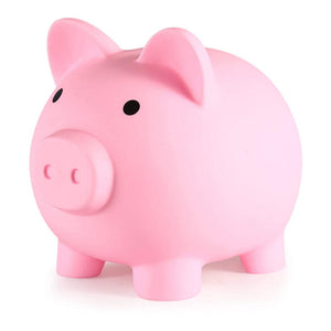 Pig Piggy Bank Coin Openable Money Save Box Soft Plastic Toy Kids Gift Cash Box