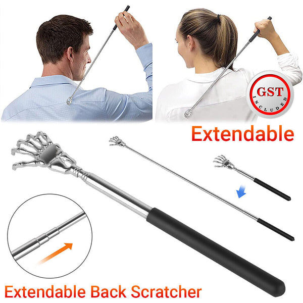 1-10x Extendable Back Scratcher Metal Claw Telescoping Backscratcher Massager
