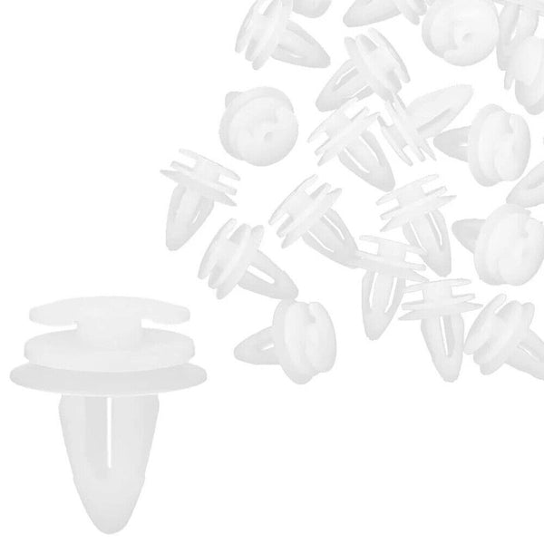 100pcs Door Panel Retainer Interior Door Card Trim Clip Fastener Stem Dia 9mm