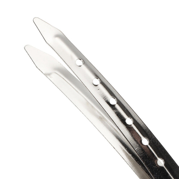 12 pcs Duck Bill Hair Clips Metal Alligator Curl Sectioning Clips with Holes AU