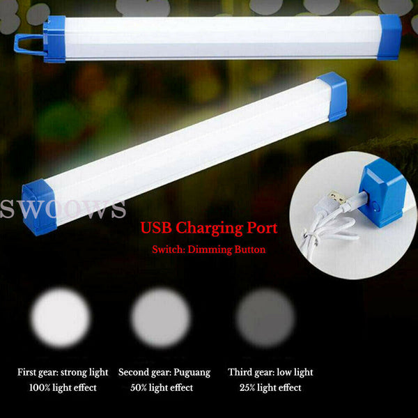 Portable Lantern LED Camping Light Lighting Stick Rechargeable Magnetic Bar