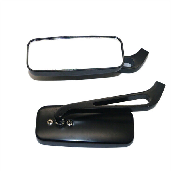 8/10mm MOTORCYCLE MIRRORS For CHOPPER CRUISER BOBBER CAFE RACER SCRAMBLWER.