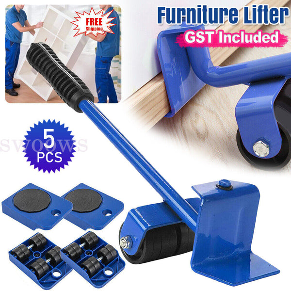 Furniture Lifter Heavy Roller Move Tool Set Moving Wheel Mover Sliders Kit AU