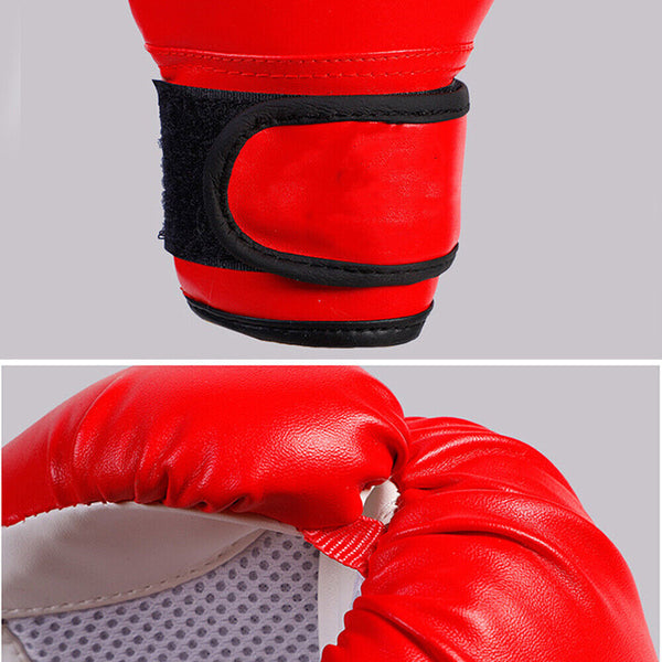 Children Kids Boxing Sparring Training Gloves MMA Kick Boxing Punching Gloves AU