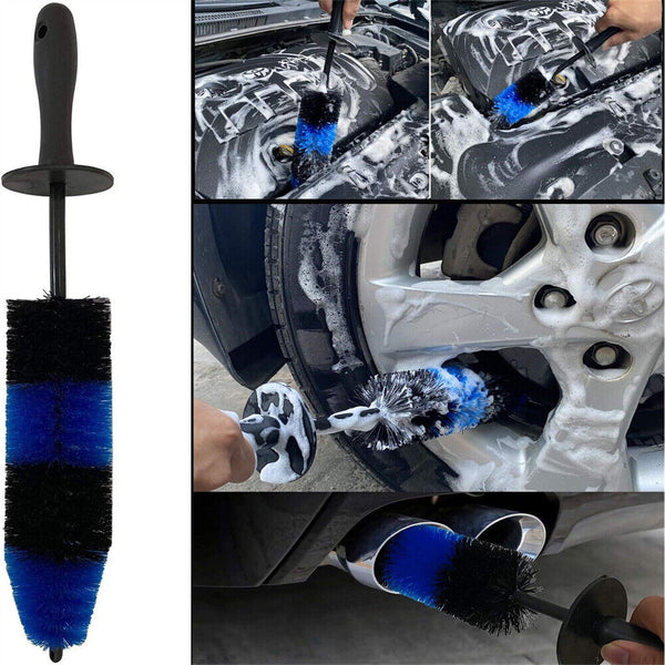 11PCS Car Wheel Tire Brushes Set Vehicle Detailing Cleaning Tool Wash Brush Kit