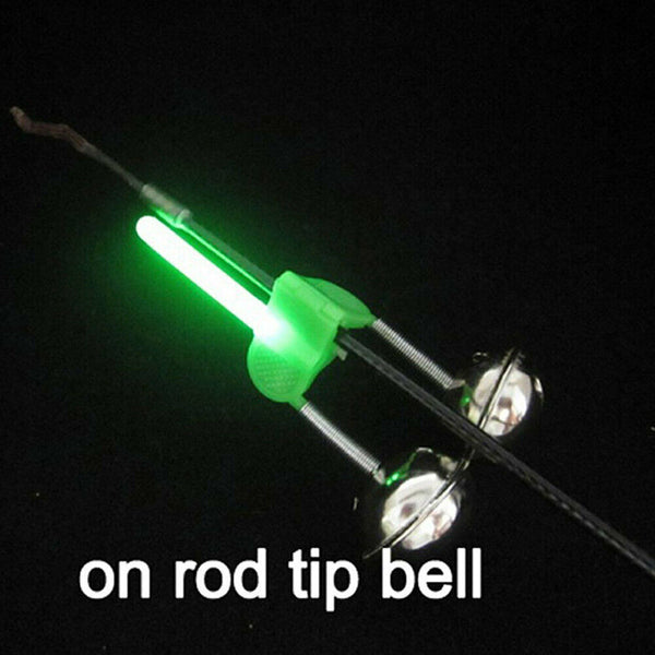 Fluorescent Fishing Rod Glow Sticks  Clip-on Fishing Lights Tackle 25pcs