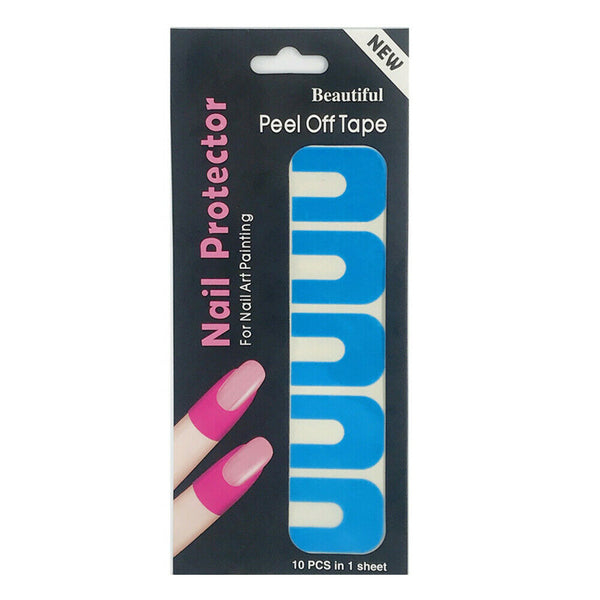 Peel off tape Nail Protector Polish Liquid Latex Nail Art Tool Sticker Adhesive