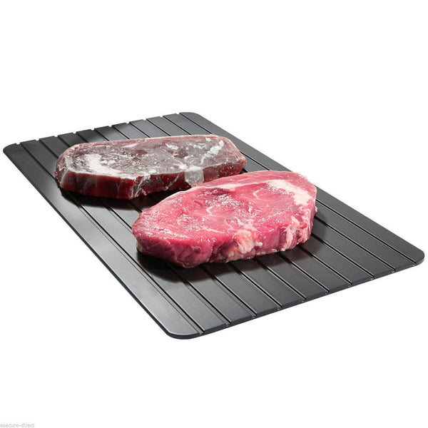 Magic Plate Defrosting Tray Fast Thawing Frozen Meat Defrost Kitchen Food Mat AU