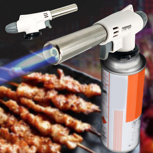 Butane Gas Torch Blow Camping Iron Welding Soldering Fire Lighter Frame Gun AU