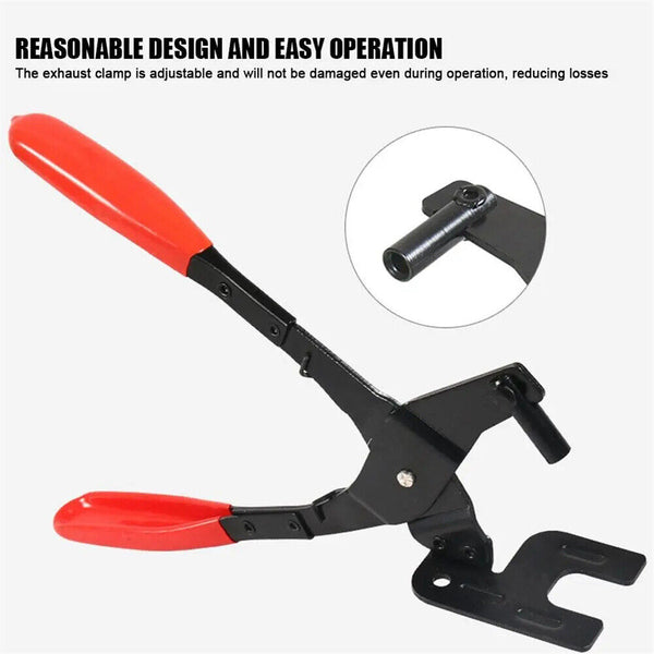 Universal Car Exhaust Hanger Removal Plier Pipe Rubber Gasket Puller Tool