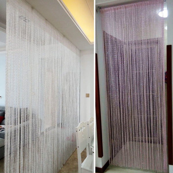 Tassel Decoration Fly Screen Panel Room Door Curtain Divider Window Bead String