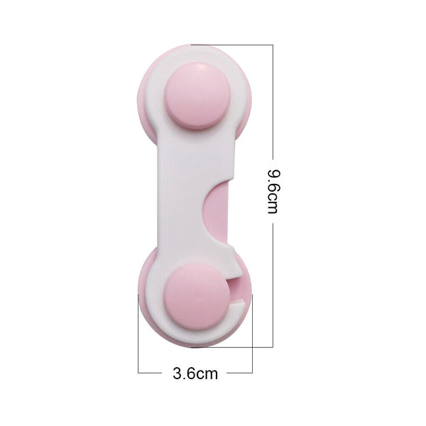 10/20Premium Child Kid Baby Safety Lock ForDoor Drawer Cupboard Cabinet Adhesive