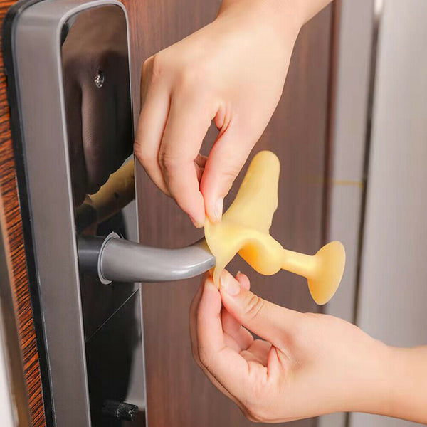 Silicone Door Handle Stopper Anti-collision Pad Protection Stoppers Hardware New