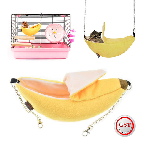 Pet Cage Hammock Hanging Bed Ferret Rat Hamster Toys Nest Squirrel Birds