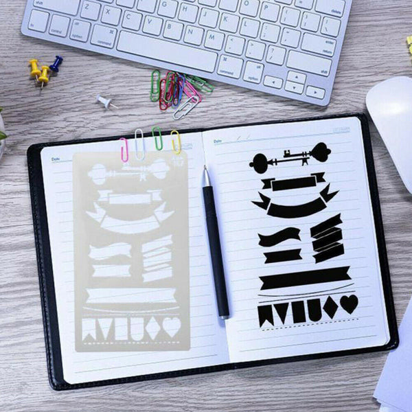 18/20x Letters Alphabt Painting Stencils Templates Scrapbooking/Paper Craft/DIY