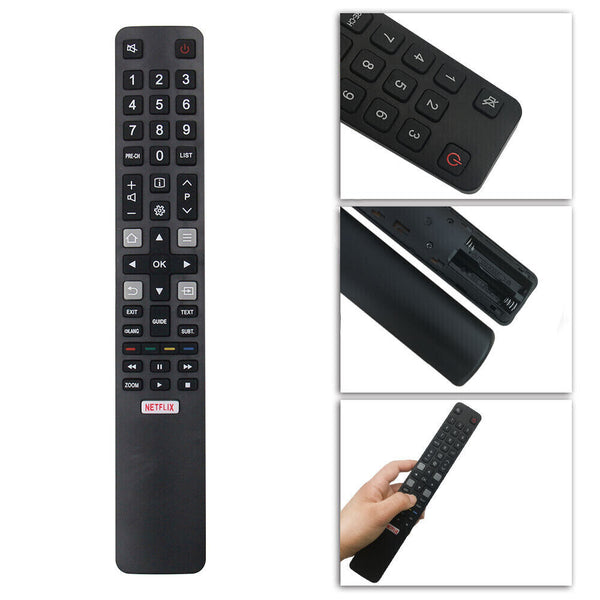 RC802N ARC802N YUI1 for TCL TV 65C2US 75C2US 43P20US LED For TCL TV Remote