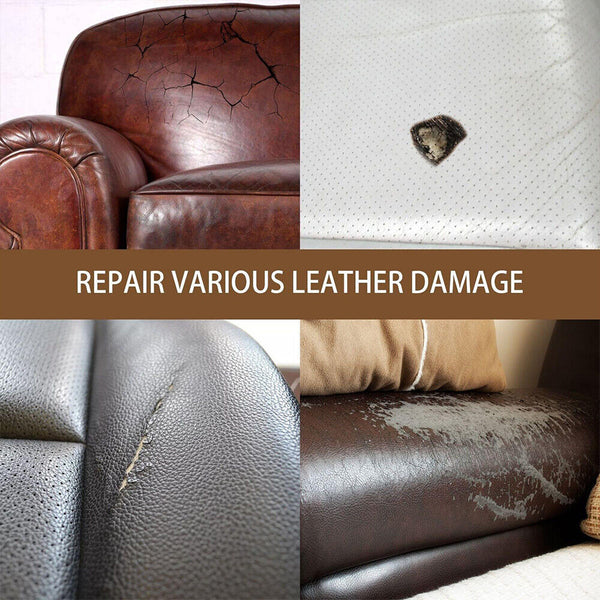 1/2x Advanced Leather Repair Gel Filler Restore Car Seat Sofa Scratch Rips Holes