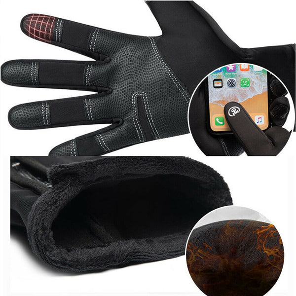 Winter Gloves Waterproof Thermal Touch Screen Thermal Windproof Warm