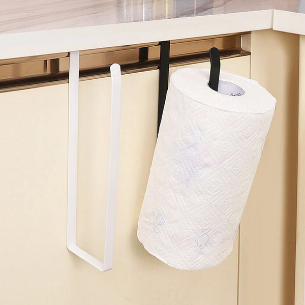 Paper Towel Holder Hanger Rack Kitchen Shelf Organizer Under Cabinet Roll Cup AU