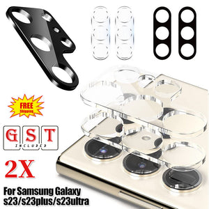 Tempered Glass Camera Protector Lens Cover For Samsung Galaxy S23 Plus S23 Ultra