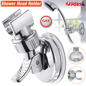 1/2x Adjustable Bracket Suction Shower Head Handset Holder Bathroom Wall Mount