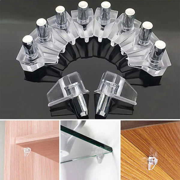 20/40 Pcs Shelf Support Pins Pegs Bookcase Kitchen Home Cabinet Shelves Holder