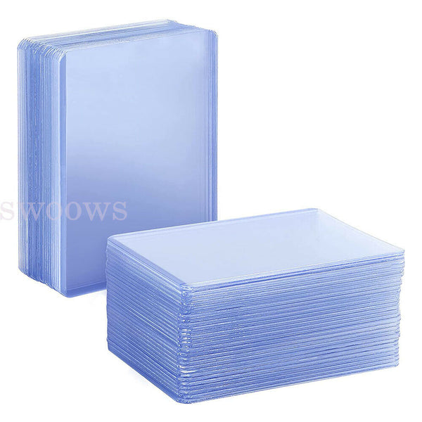 Top Loader Card Sleeves Clear Trading Card Sleeves Hard Plastic Card Protectors