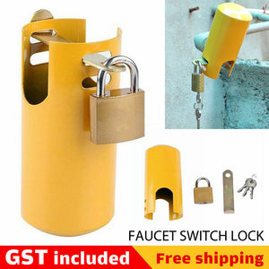 Tap Lock Protective Cover Outdoor Garden Faucet Switch Valve Padlock Anti Theft