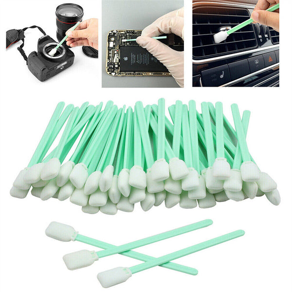 100x Solvent Cleaning Swabs For Roland Mimaki Mutoh Epson Format InkJet Printer