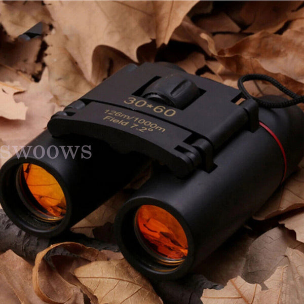 New Day Night Vision Binoculars Outdoor Travel Portable Folding Telescope